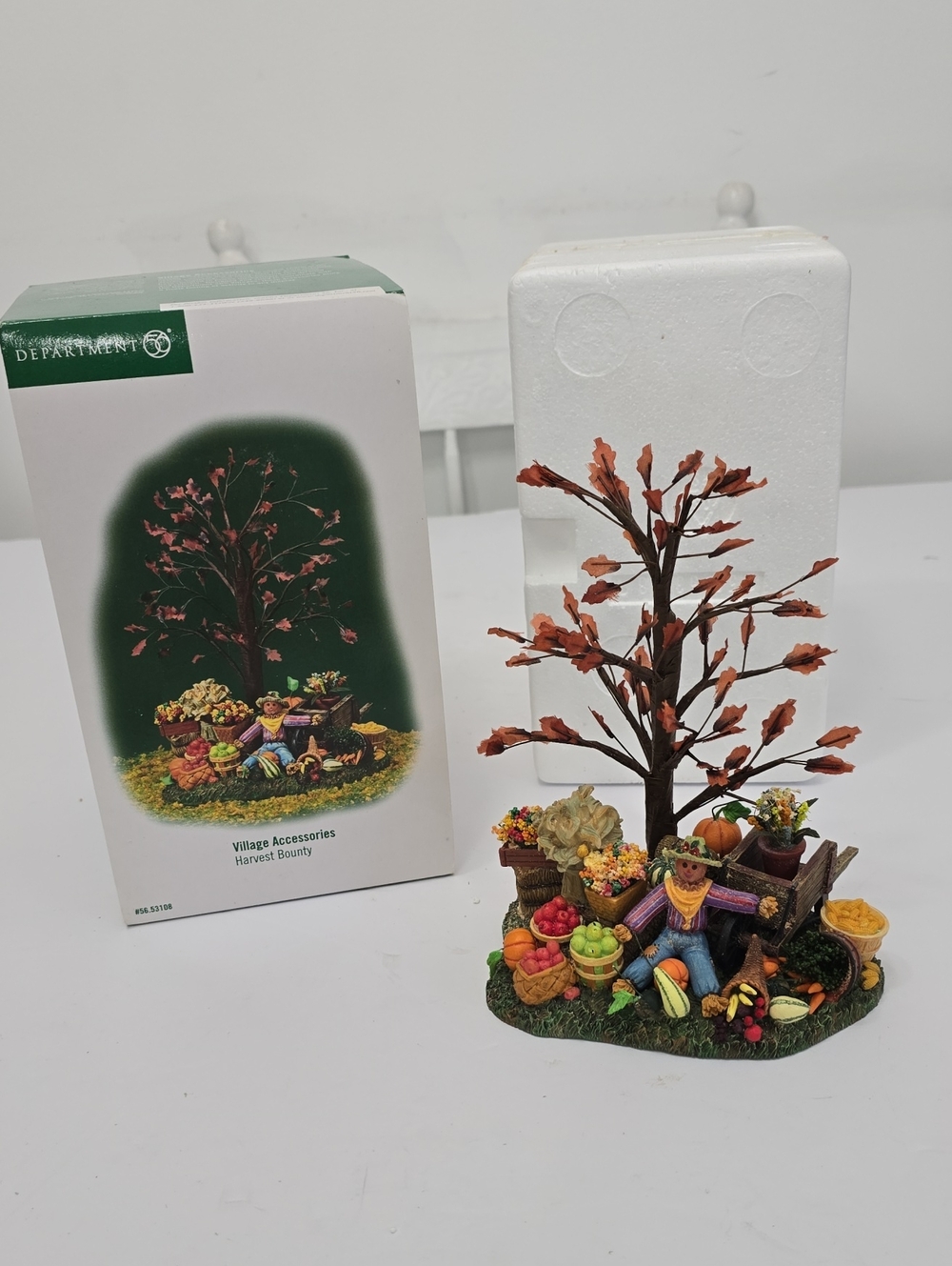 Department 56 Harvest Bounty Village Accessories Fall Halloween Decor Retired